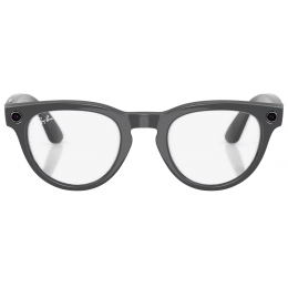 Умные очки Ray-Ban Meta* Headliner Gen 2 Shiny Asteroid Grey, Фотохромные линзы Clear to Emerald Transitions (RW4013), размер M